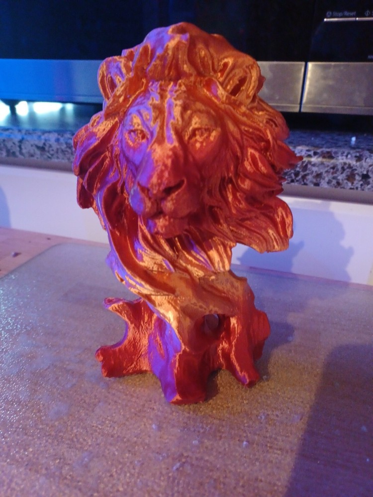 Narnia Asland The Lion Statue 3d Printed