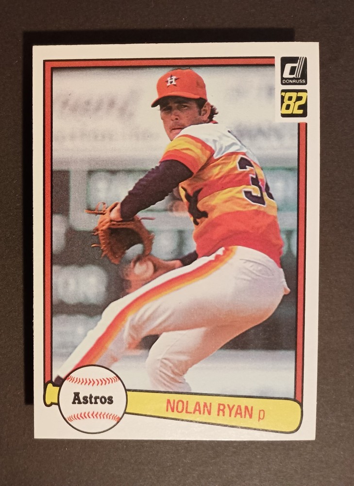 1982 Donruss Nolan Ryan #419 NM-MT HOF Houston Astros