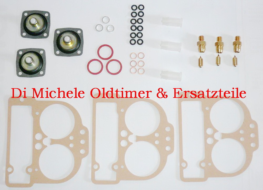 3x 42DCNF Weber Carburetor Kit,Maintenance Kit,Maserati Merak,Citroen Sm, B.0016