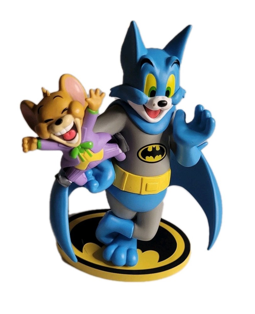 Tom and Jerry as Batman & Joker 52TOYS Crossover Figure Set 2023 Warner Bros.