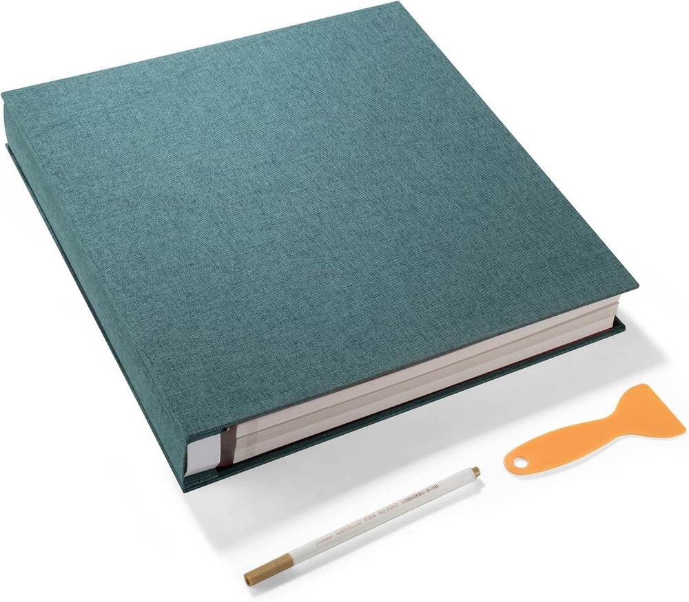 Versatile 120-Page Photo Album with Self-Adhesive Design - Great for Keepsakes