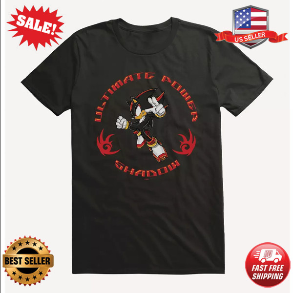 Sonic The Hedgehog Ultimate Power Shadow T-Shirt
