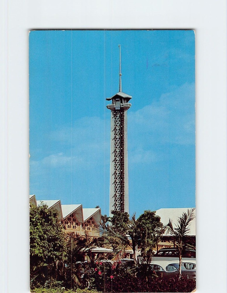 Postcard Bazaar Trylon Riviera Beach Florida USA