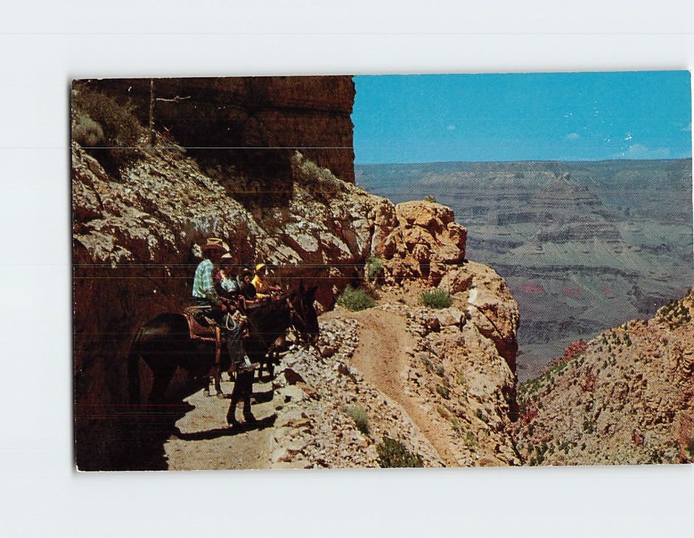 Postcard Kaibab Trail Grand Canyon National Park Arizona USA