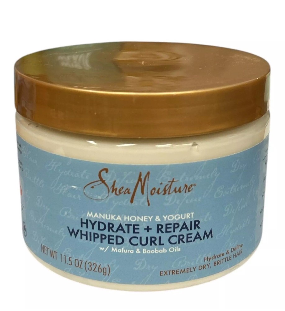 SheaMoisture Hydrate and Repair Moisturizing Curl Cream Manuka Honey 11.5 oz