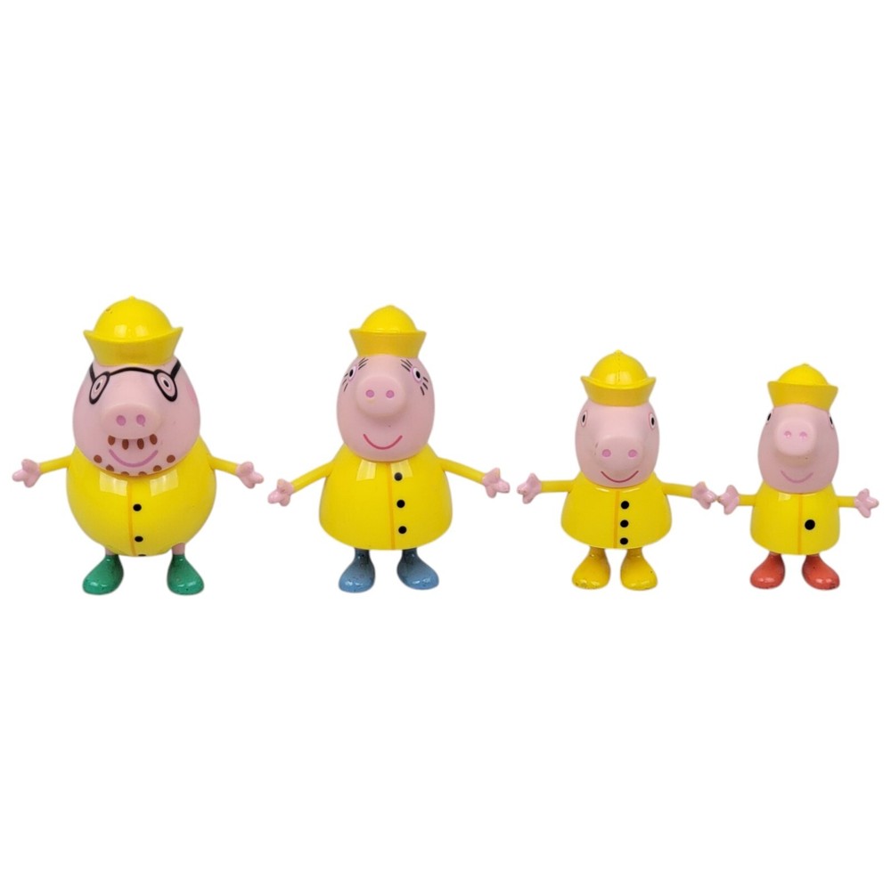 Peppa Pig Adventures Family Rainy Day Figures - Hasbro