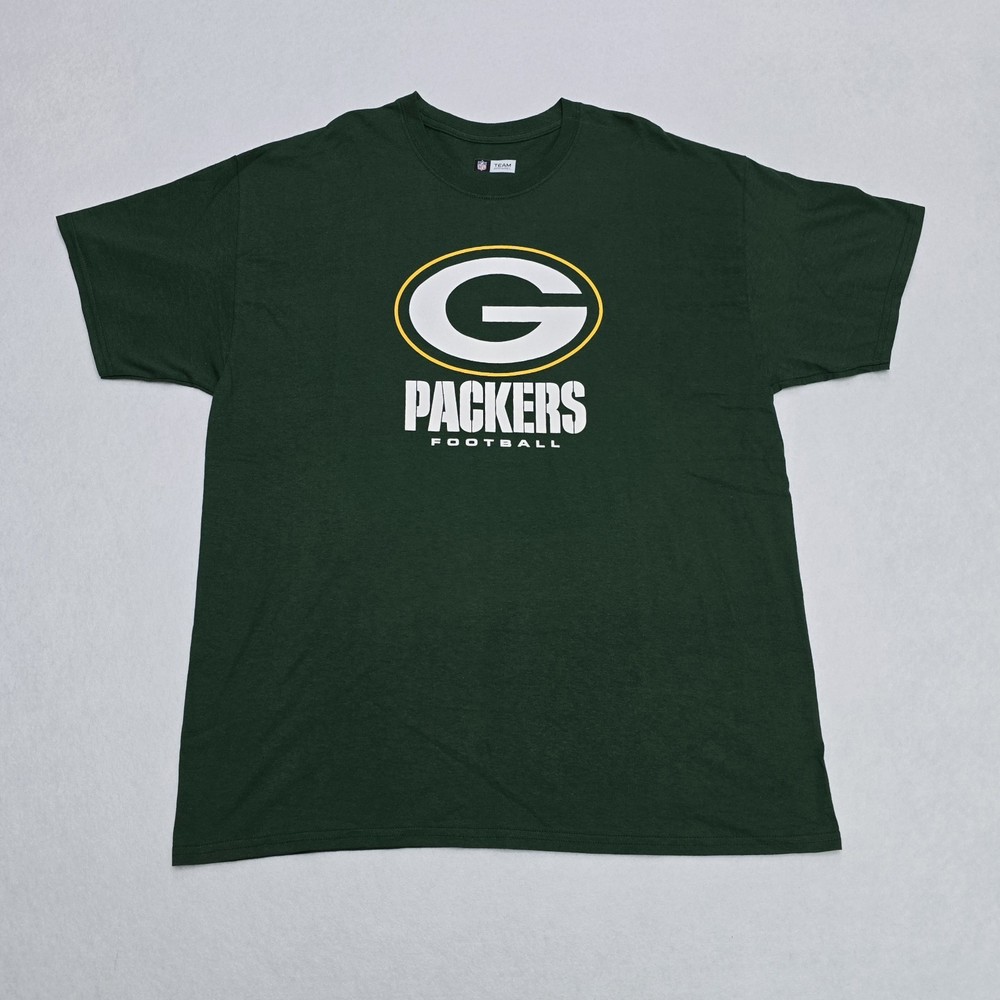 Green Bay Packers NFL Team Apparel Short Sleeve T-Shirt Mens XL Forest Green