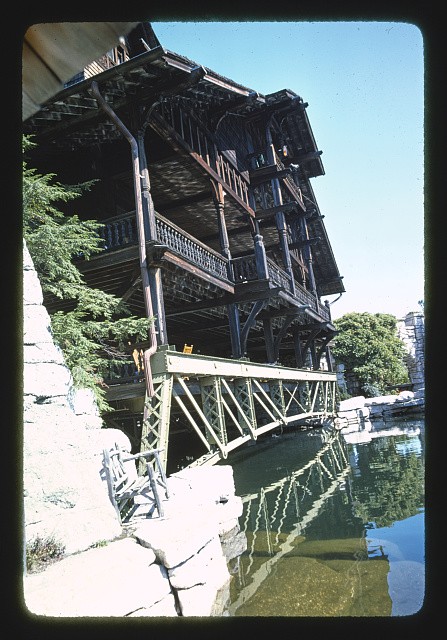 Photo:New Paltz New York Mohonk Center Front 1976 Lodge Lakefront