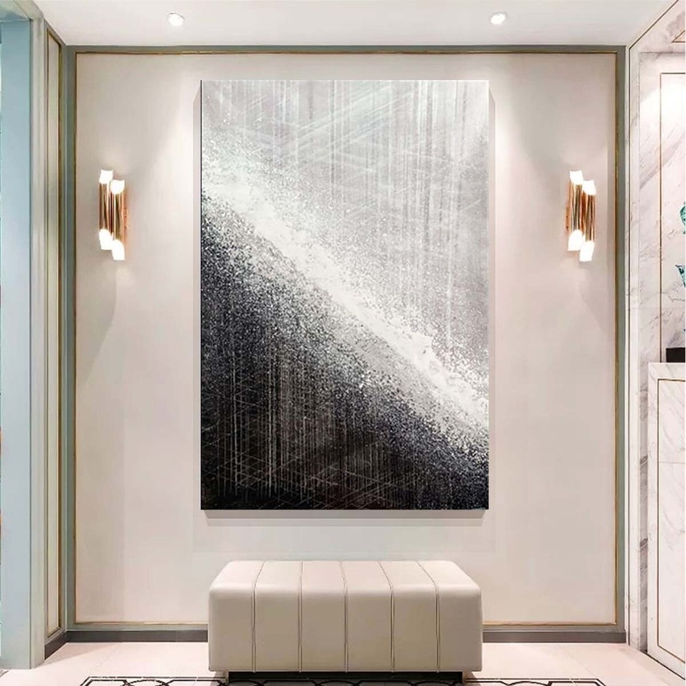 Room Decoration Oil Painting Handmade Canvas Abstract Mural Wall Art Hanging