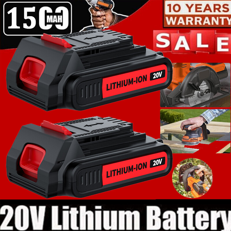 20V LB20 Lithium-Ion Battery for Black & Decker 20V MAX LBXR20 LBX4020