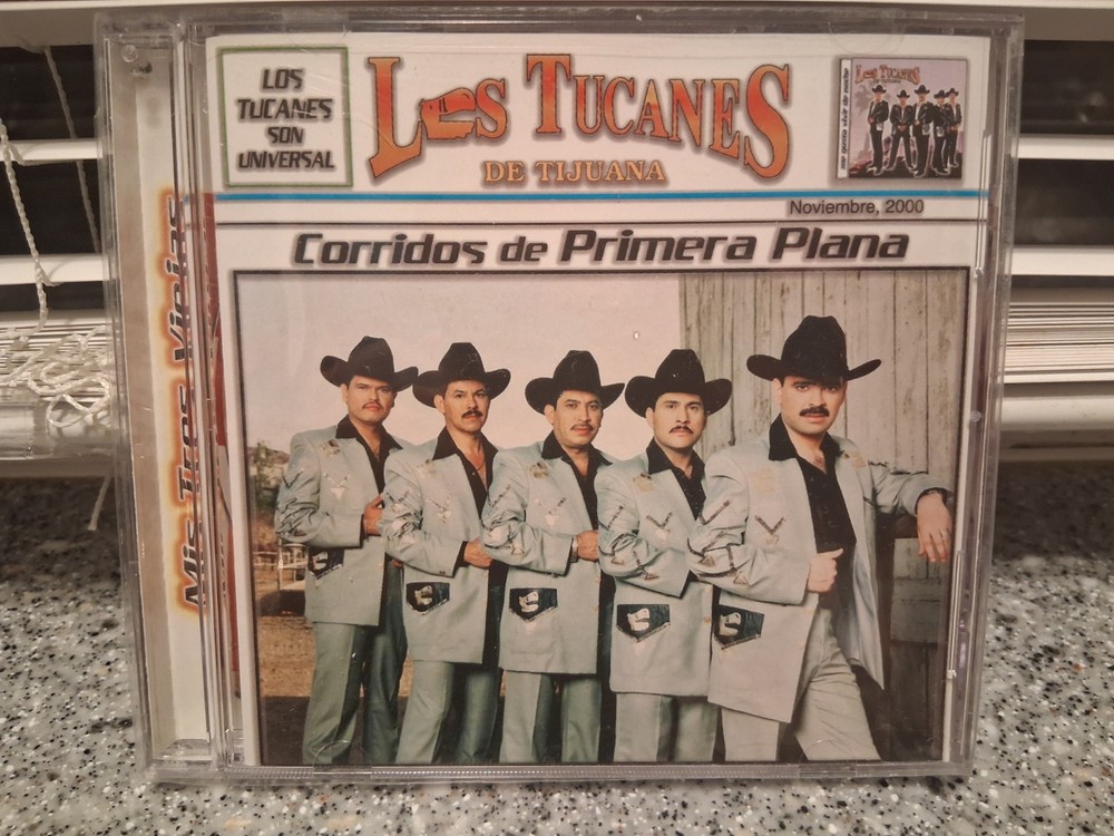 14 Corridos De Primera Plana - Los Tucanes de Tijuana (CD, Nov-2000, Universal