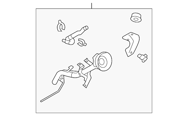 Genuine Nissan Filler Tube 17221-9BT0B