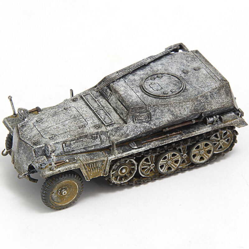 1/72 Sdkfz253 Artillery Observation Vehicle Snow Painted Cp0267 Tank Model