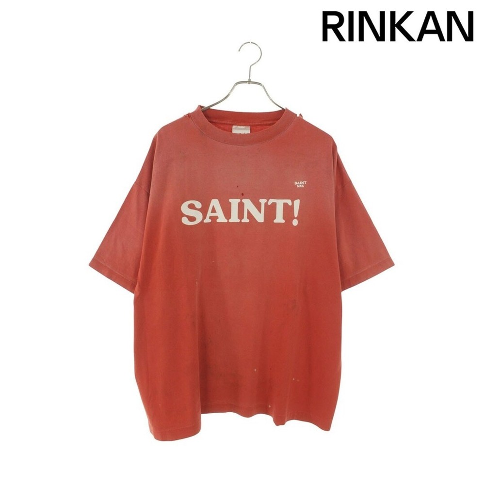 St Michael Saint SM-HR8-0000-027 Vintage Machined Print T-shirt Men's XL Used b6