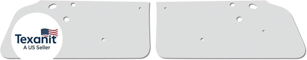 Door Panel Plastic Vapor Barriers. for 1963-1967 C2 Corvette