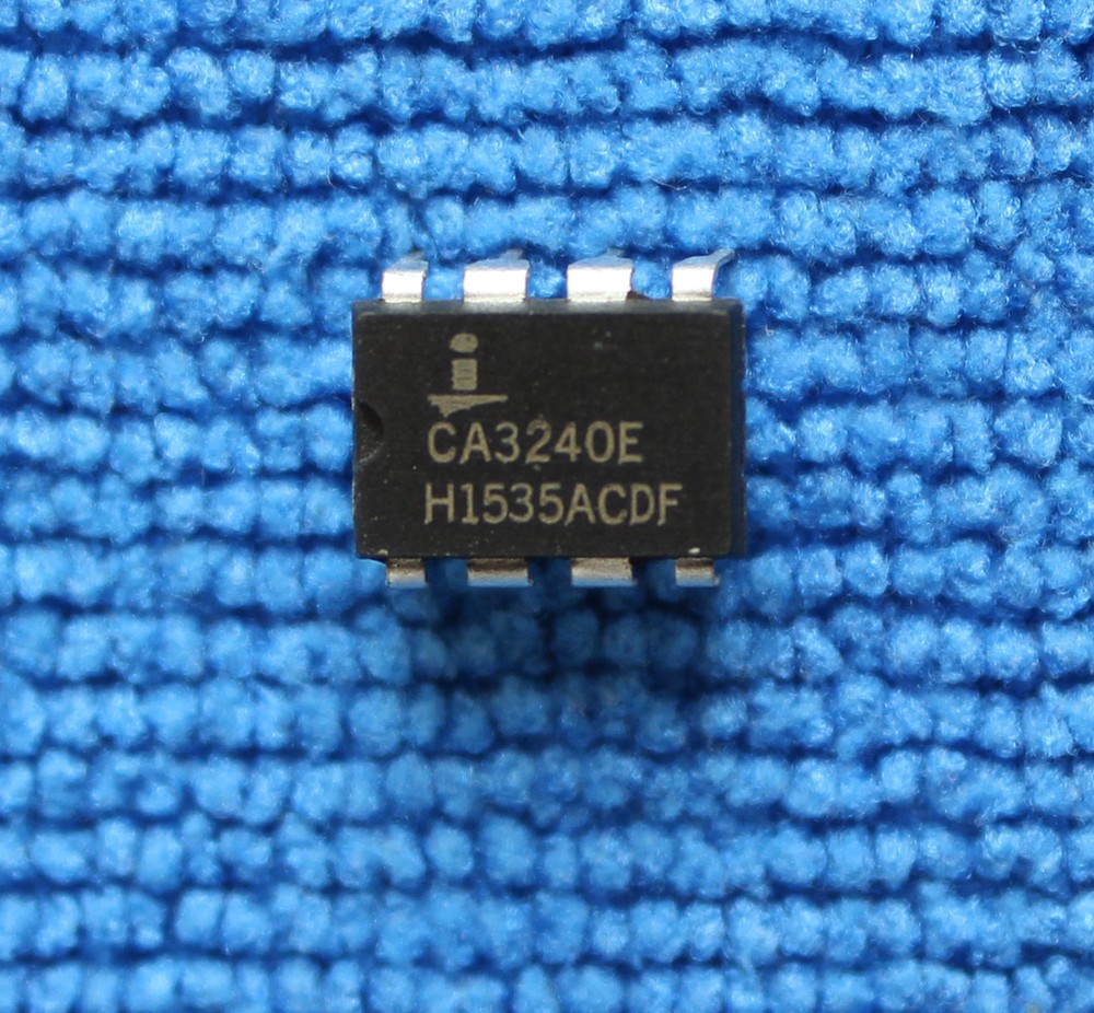 5pcs CA3240E CA3240EZ IC OPAMP DUAL BIMOS 4.5MHZ 8-DIP 3240 CA3240