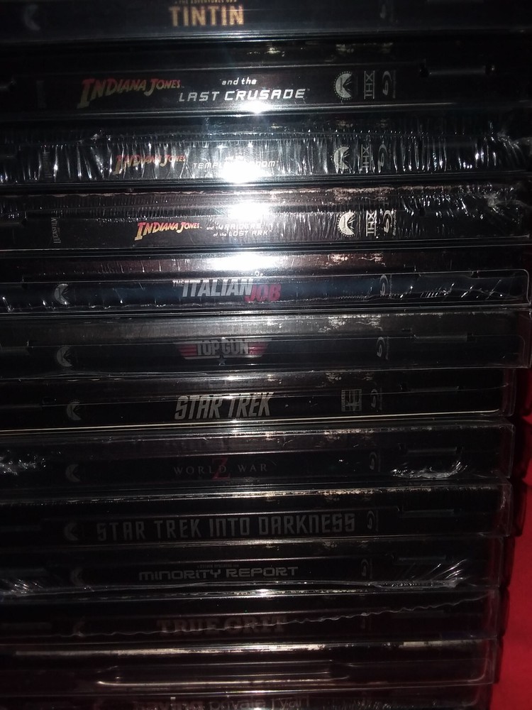 16 movie Target exclusive embossed steelbooks bluray special edition