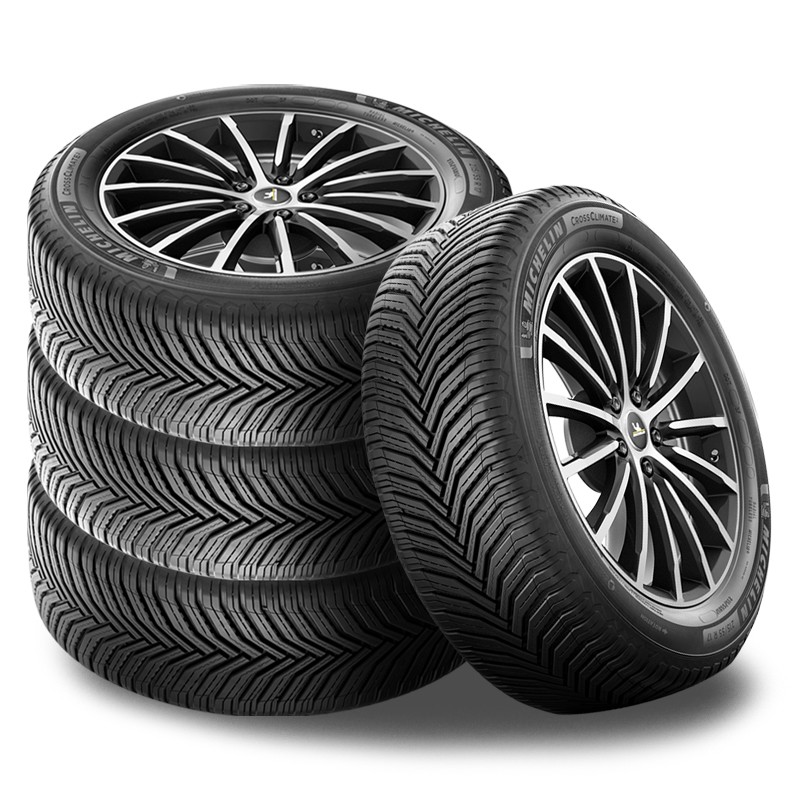 4 Michelin CrossClimate2 235/60R17 102H All Weather Tires 60K Mi Warranty 3PMSF