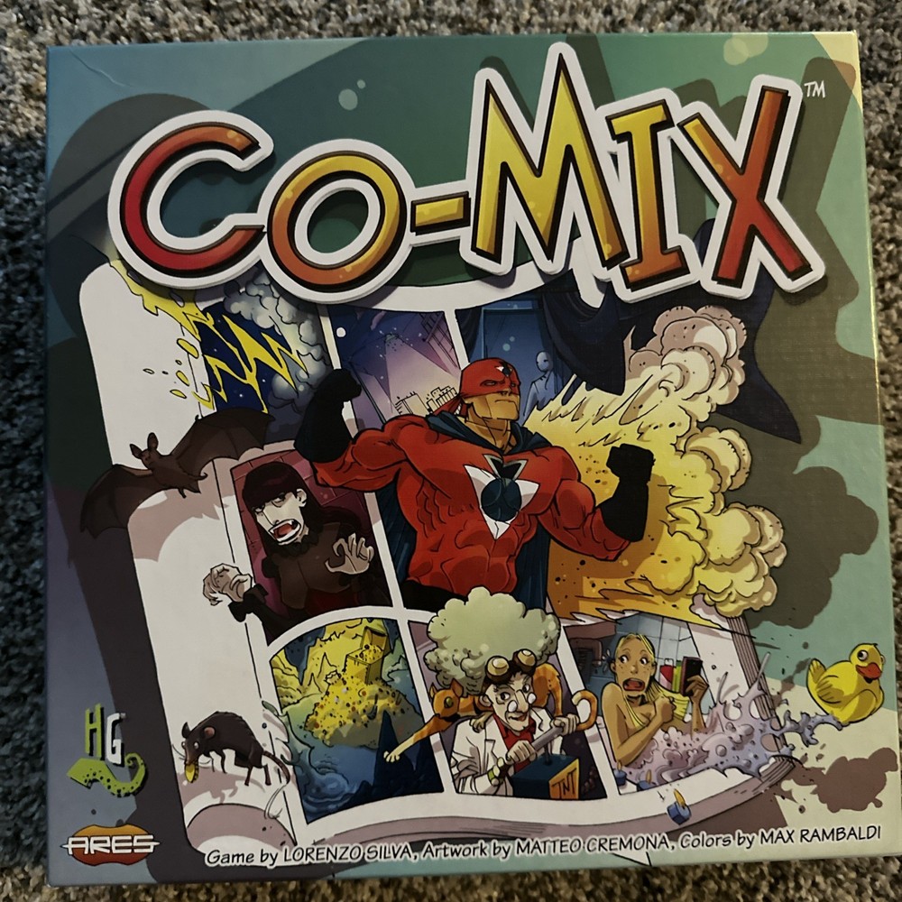 Co-Mix | Storytelling Game about Comics for 3-10 Players Age 6+ | New in box
