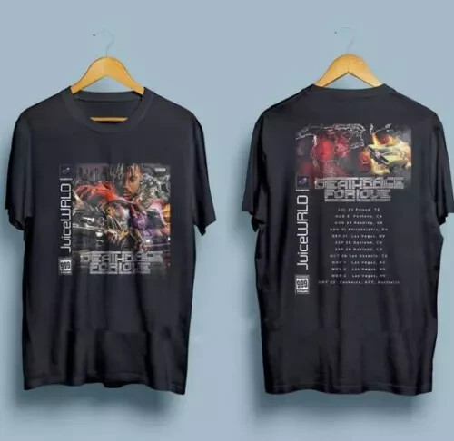 Juice WRLD 2019 Death Race For Love Tour 2019 Men's Black T-Shirt