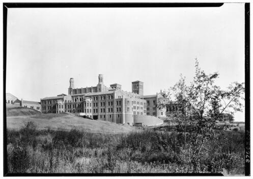 Campus Of The University Of At Los Angeles Shown From A Distance 1 - Old Photo