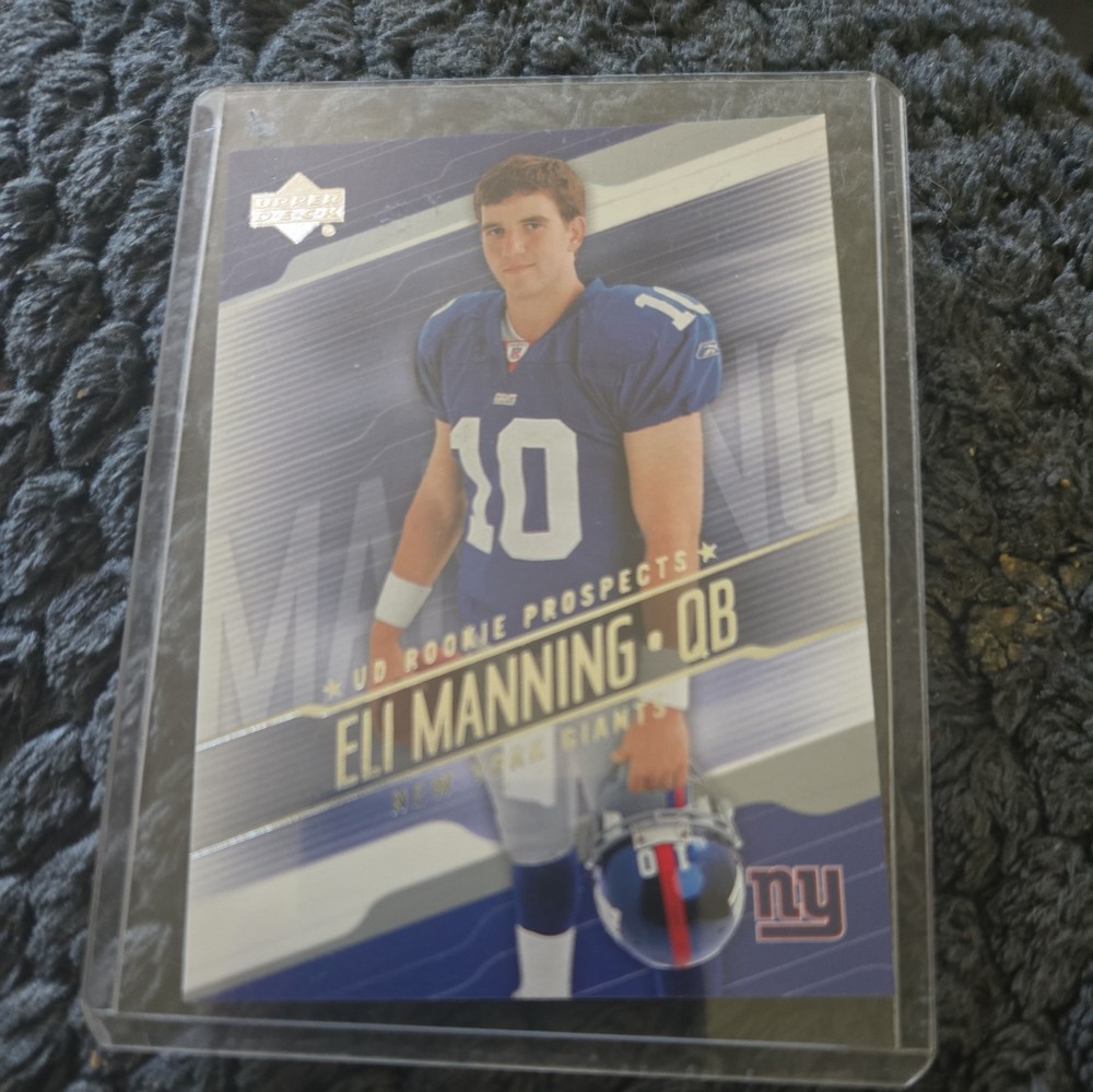Upper Deck 2004 Eli Manning #RP-EM UD Rookie Prospects Insert Giants NFL