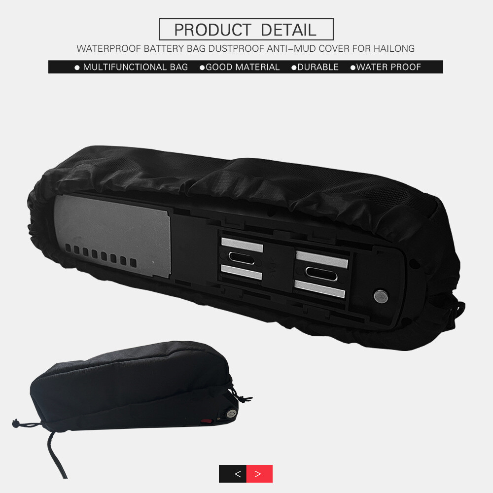 Hailong Battery Frame Bag Battery Protected Cover for eBike Waterproof Bag