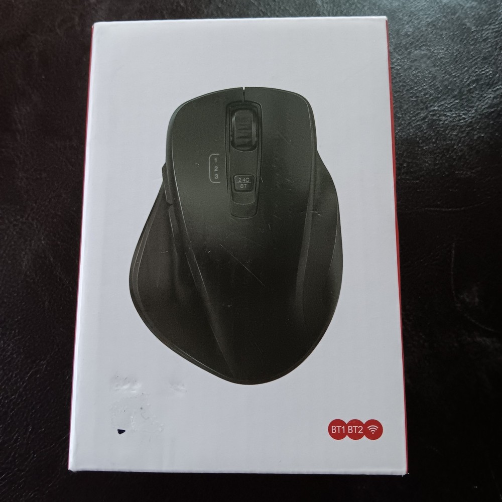 Vogek Ergonomic Wireless Mouse with Silent Click and USB Receiver