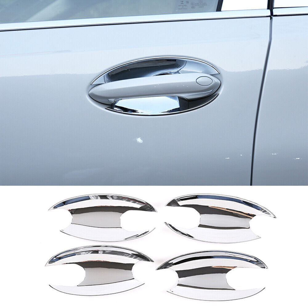 For BMW 3 Series G20 G28 2020-2022 Chrome ABS Outer Side Door Handle Bowl Trim