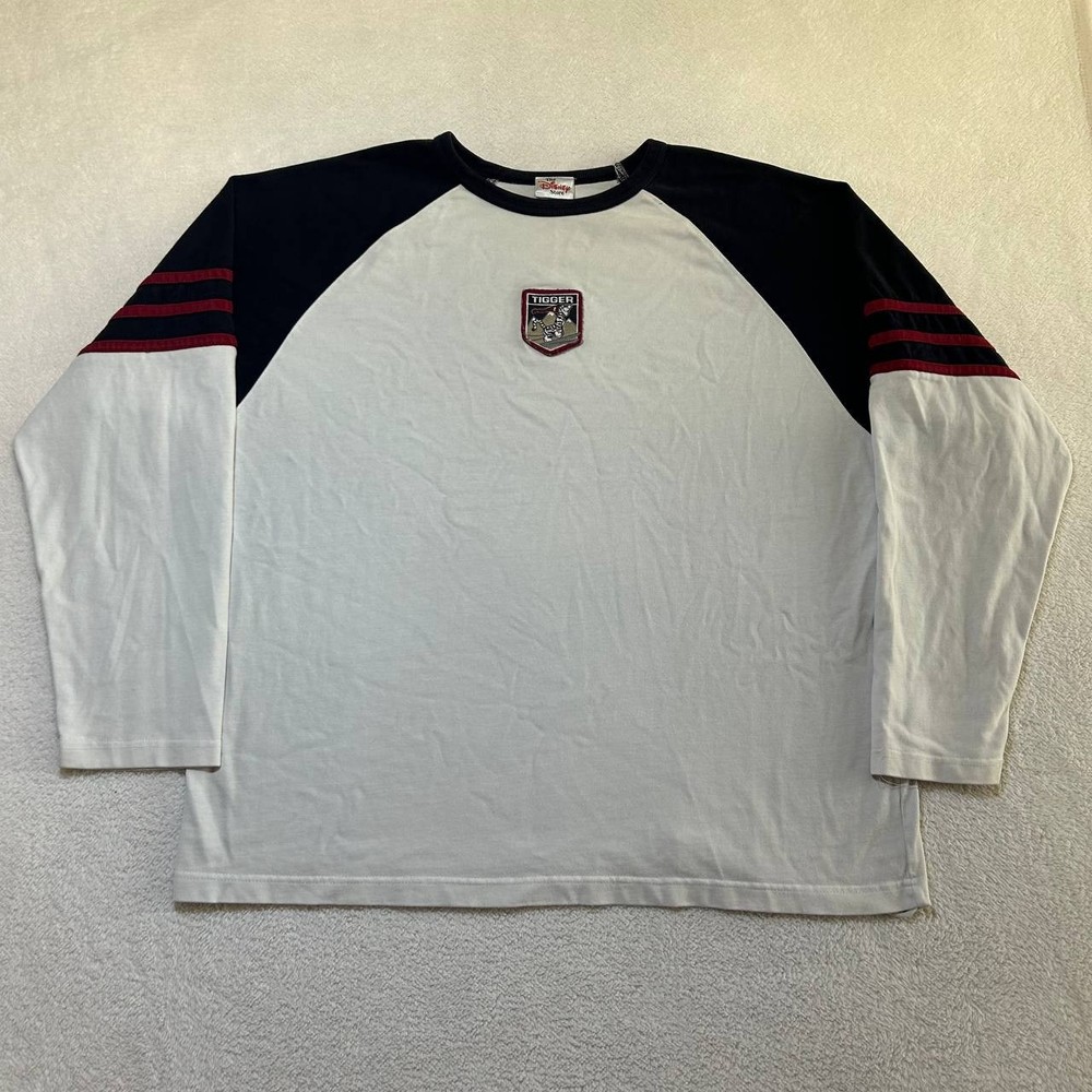 Vintage Disney Winnie the Pooh Tigger Crewneck Y2K Long-sleeve Shirt Size XL
