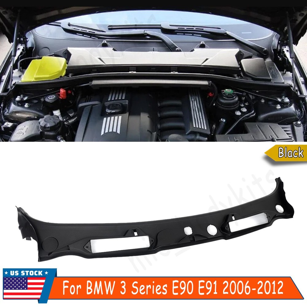 Windshield Wiper Cowl Panel Cover For BMW 3 Series E90/E91 2006-2012 335i 328i