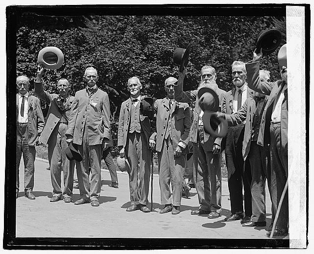 Photo:Confederate veterans,1922,United States,American Civil War,War Vets