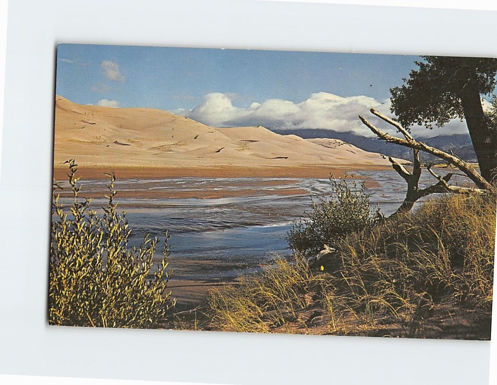 Postcard Great Sand Dunes National Monument Colorado USA