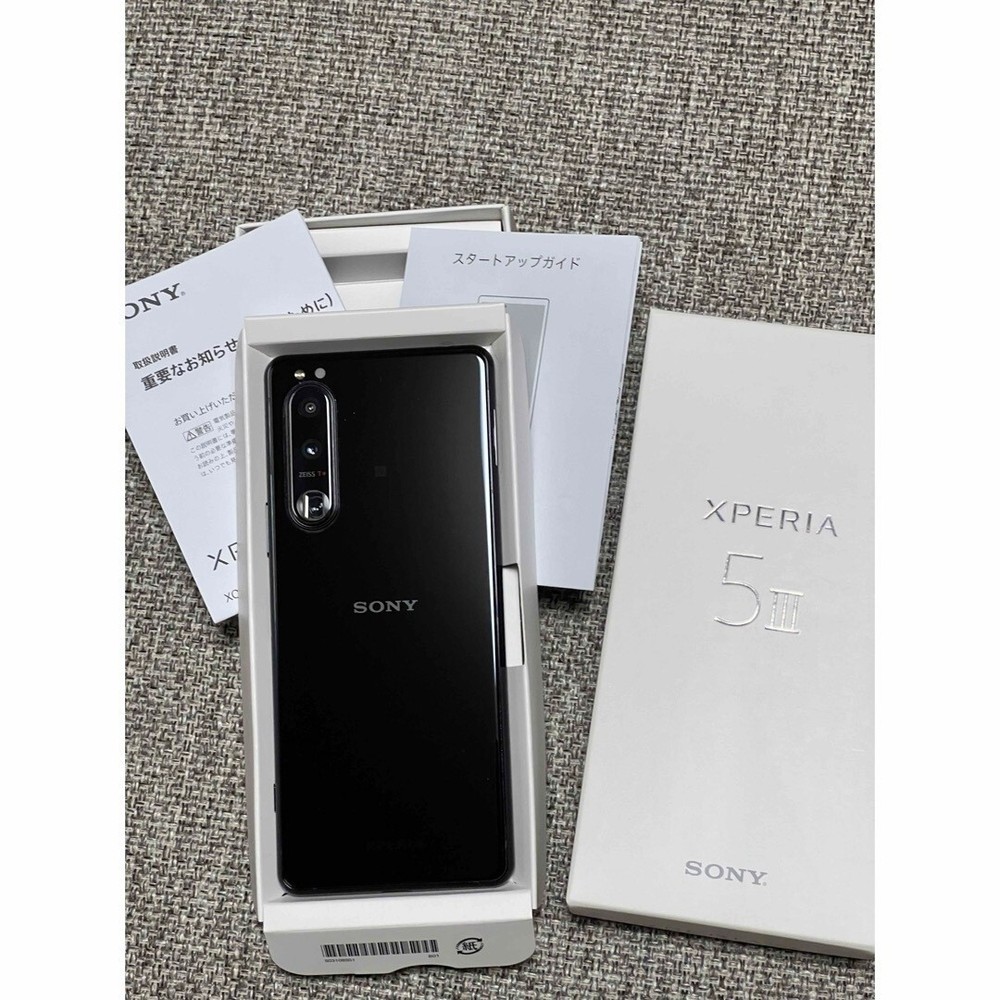 Sony XPERIA 5 III XQ-BQ42 BLACK 256GB 8GB/RAM OLED 6.1 SIM-FREE Unlocked boxed