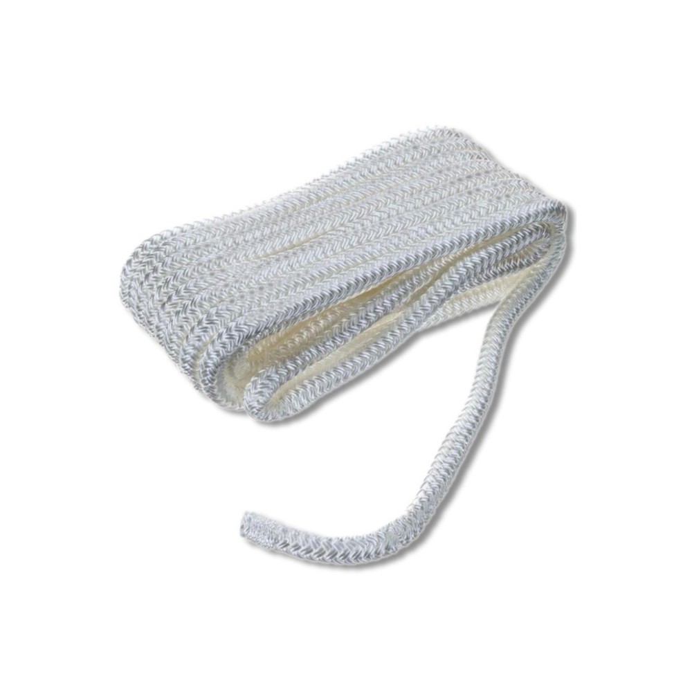 Seachoice Double Braid White Nylon Dock Lines 40101