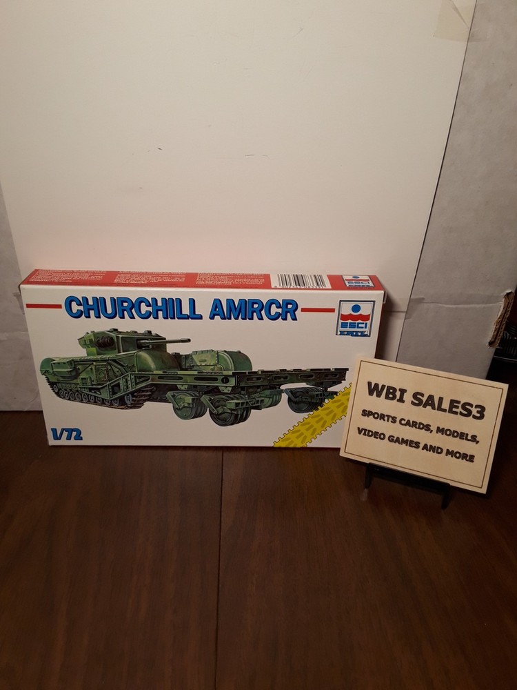 ESCI/Ertl  Churchill AMRCR Model Kit New Open Box 8339