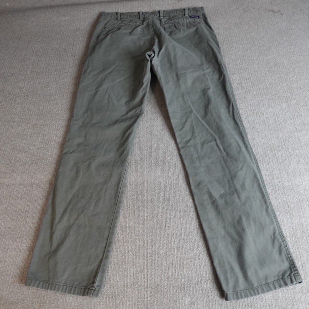 Patagonia Mens Pants 33 Gray Green Straight Duck Pant