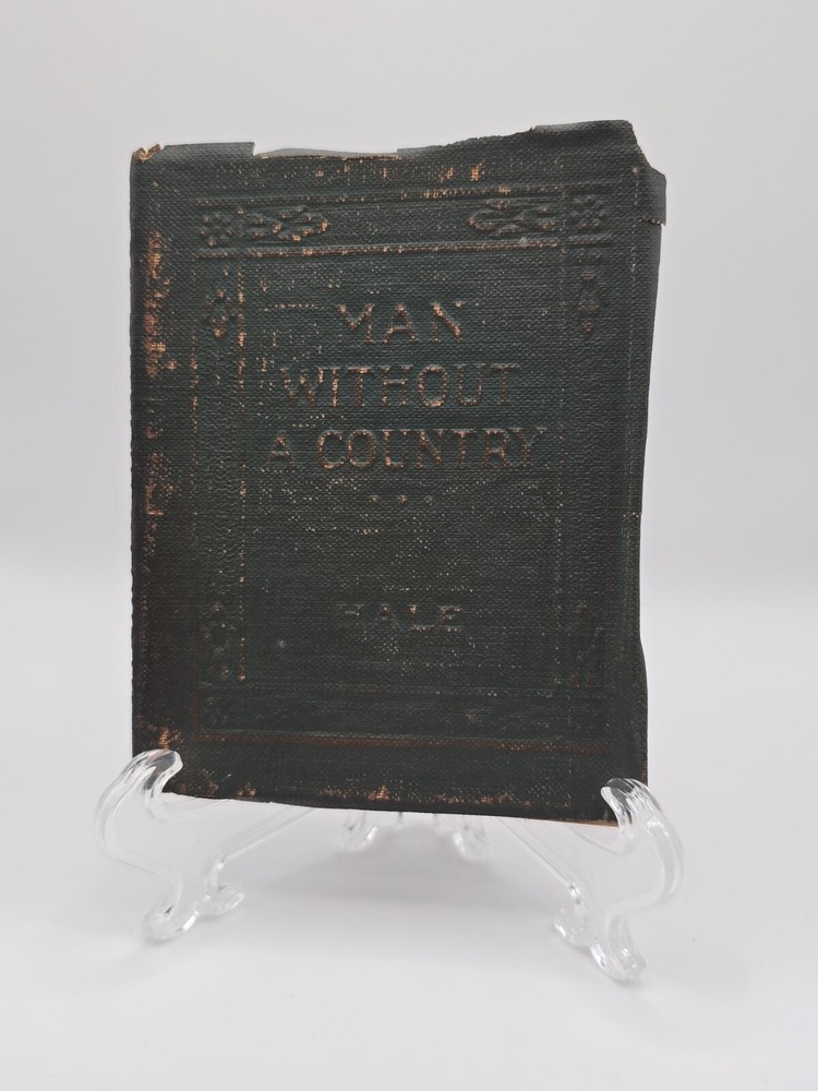 Man Without a Country by Edward Hale, Little Leather Library - Antique Mini Book