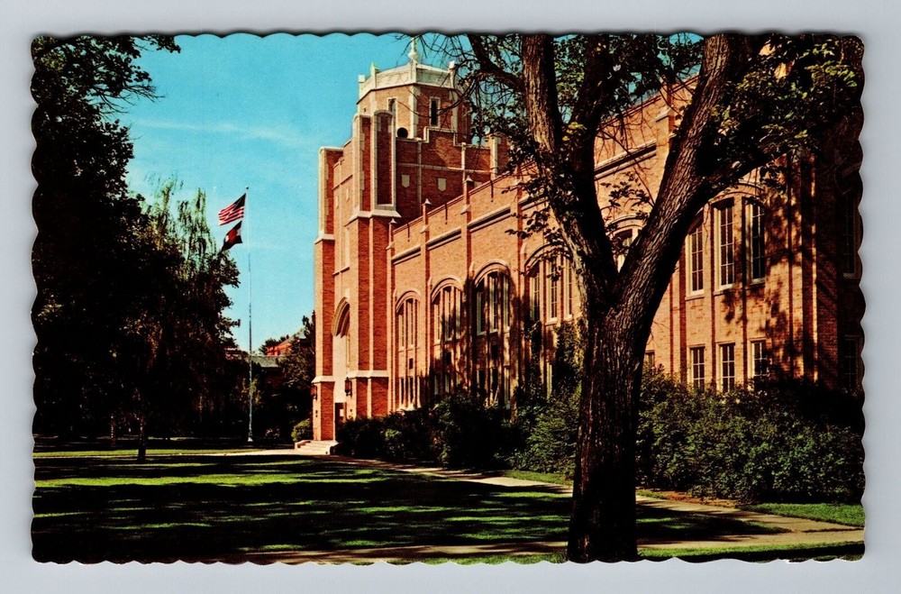 Greeley CO-Colorado, Colorado State College, Gunter Hall, Vintage Postcard