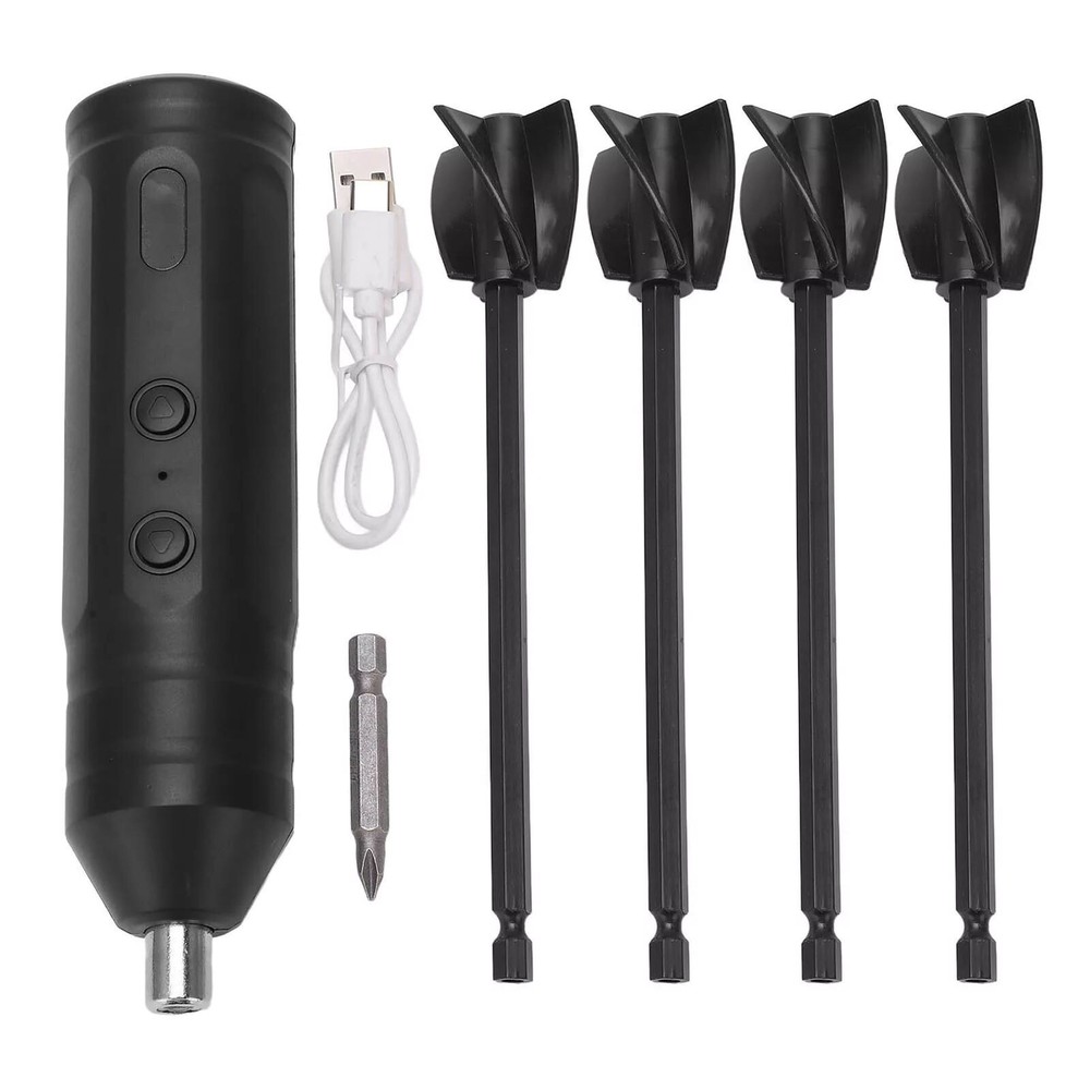 Epoxy Resin Mixer Rechargeable Powerful Slow Motor Electric Stirrer Accessories