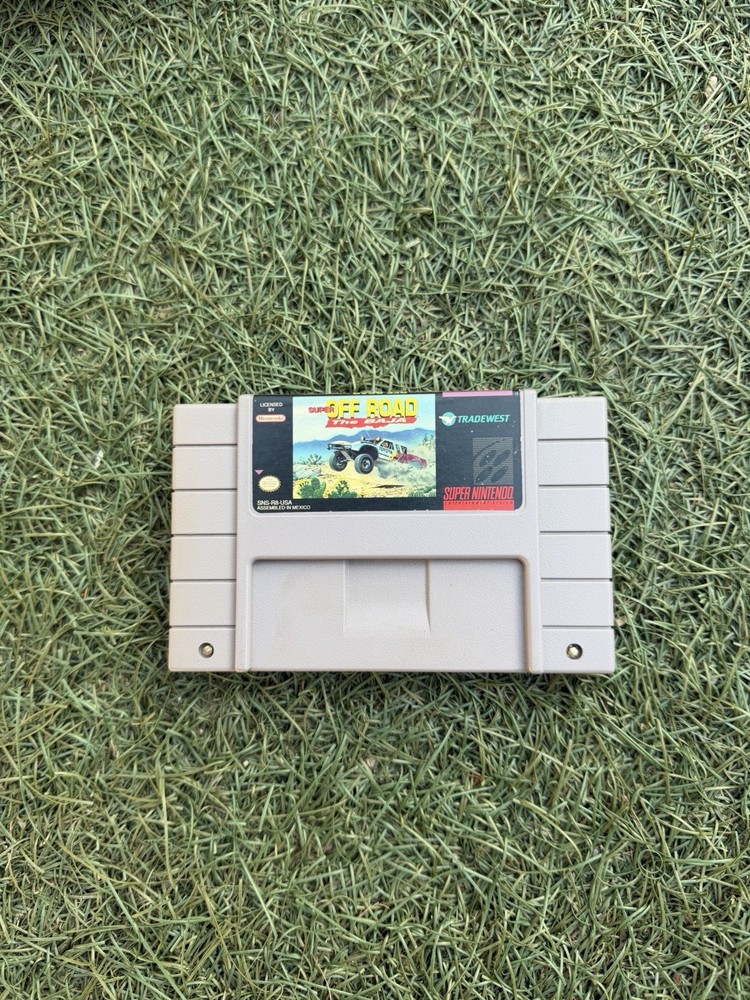 Super Off Road: The Baja (Super Nintendo Entertainment System) Cart Only Tested
