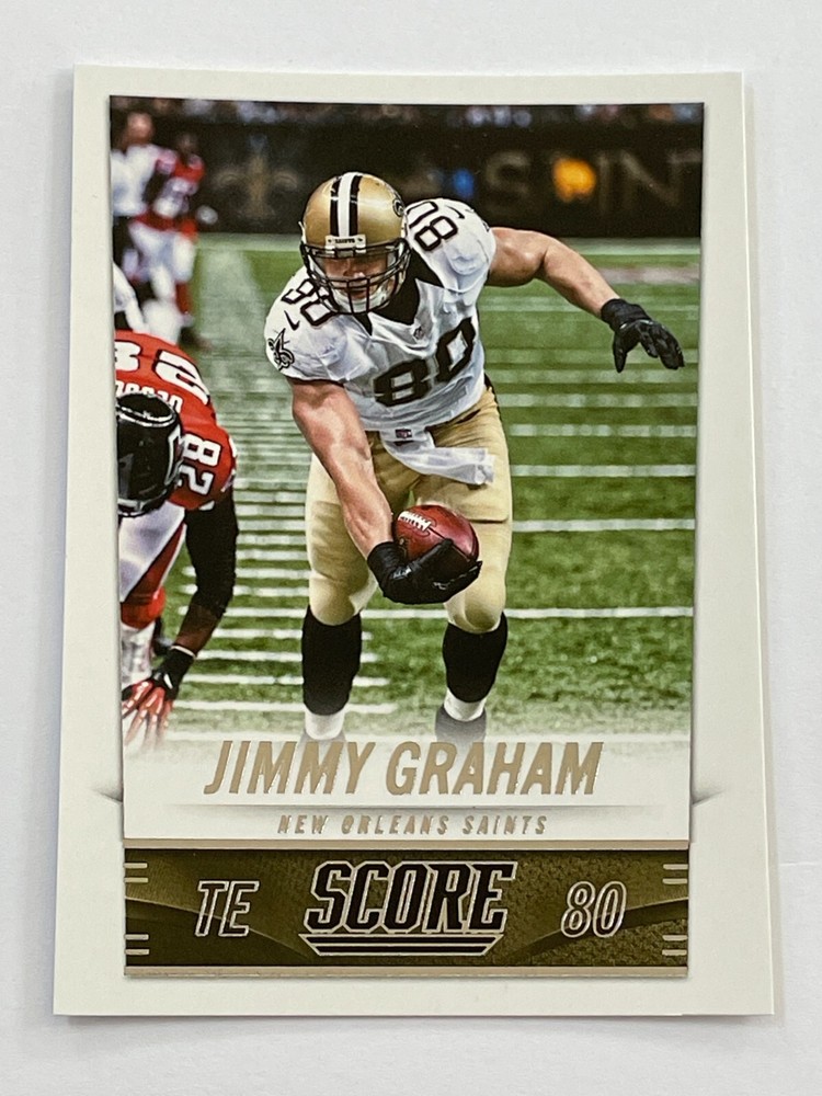 2014 Panini Score Football #142 - Jimmy Graham - New Orleans Saints
