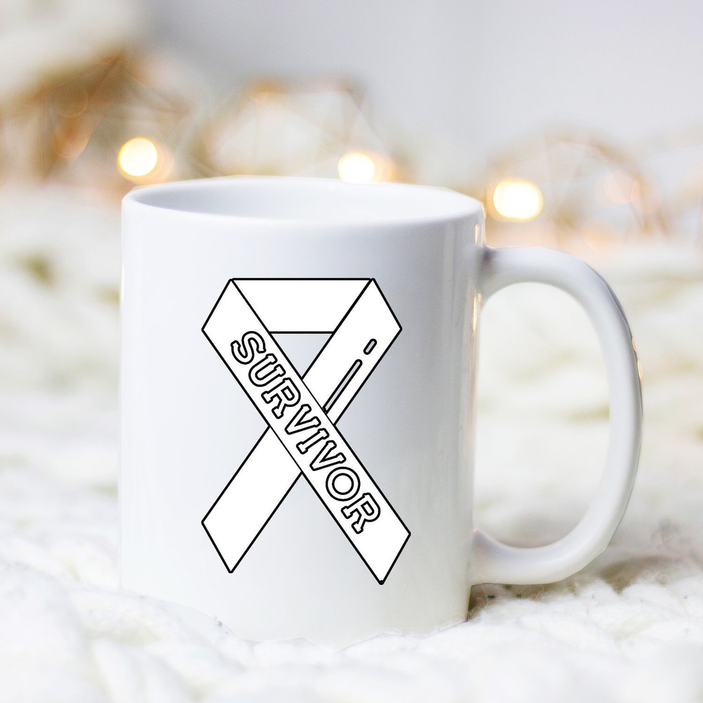 Lung Cancer Survivor Mug Lung Cancer Mug Lung Cancer Gift Lung Cancer Awareness