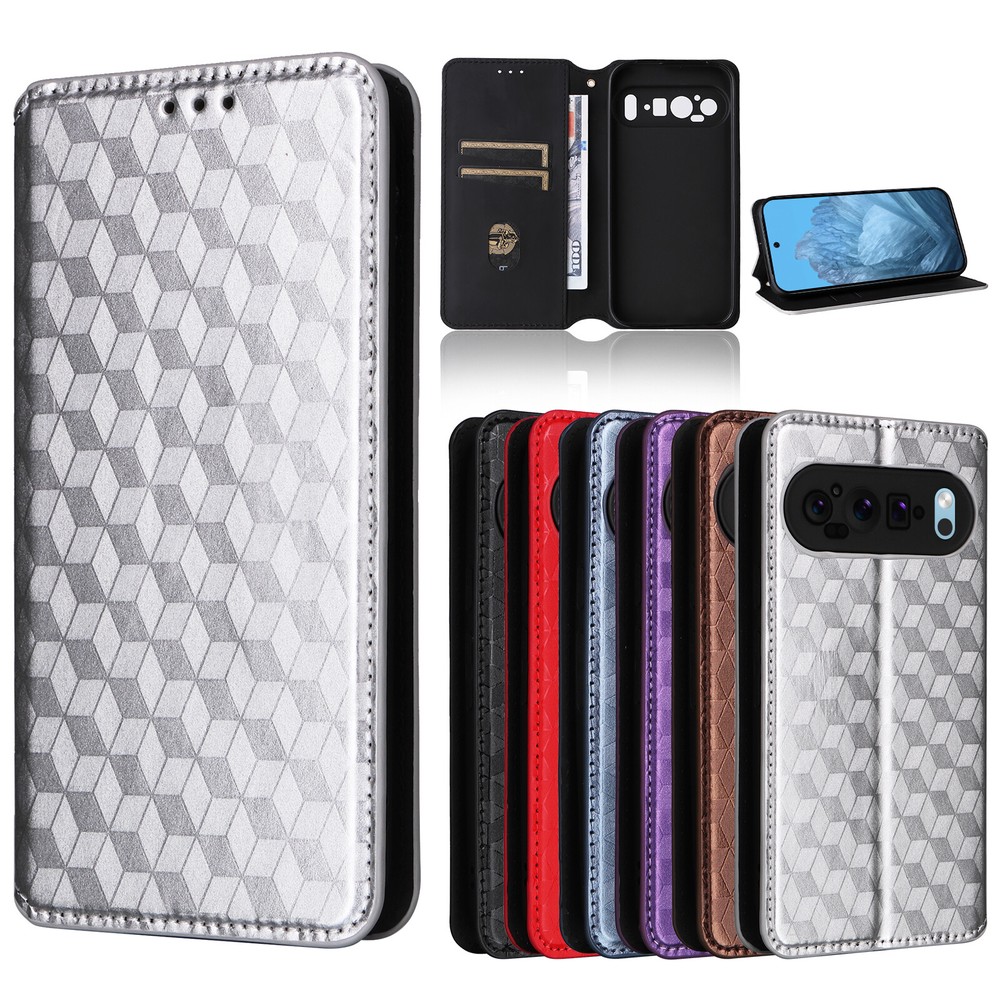 Magnetic Leather Wallet Card Non-Slip Case For Google Pixel 9 8 Pro 7 Pro 7A 6A