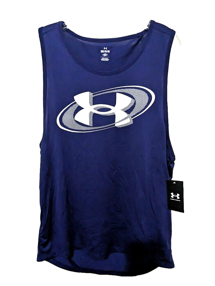 Under Armour Shirt Men's Medium, UA Tech 2.0 Branded Tank, New with Tags