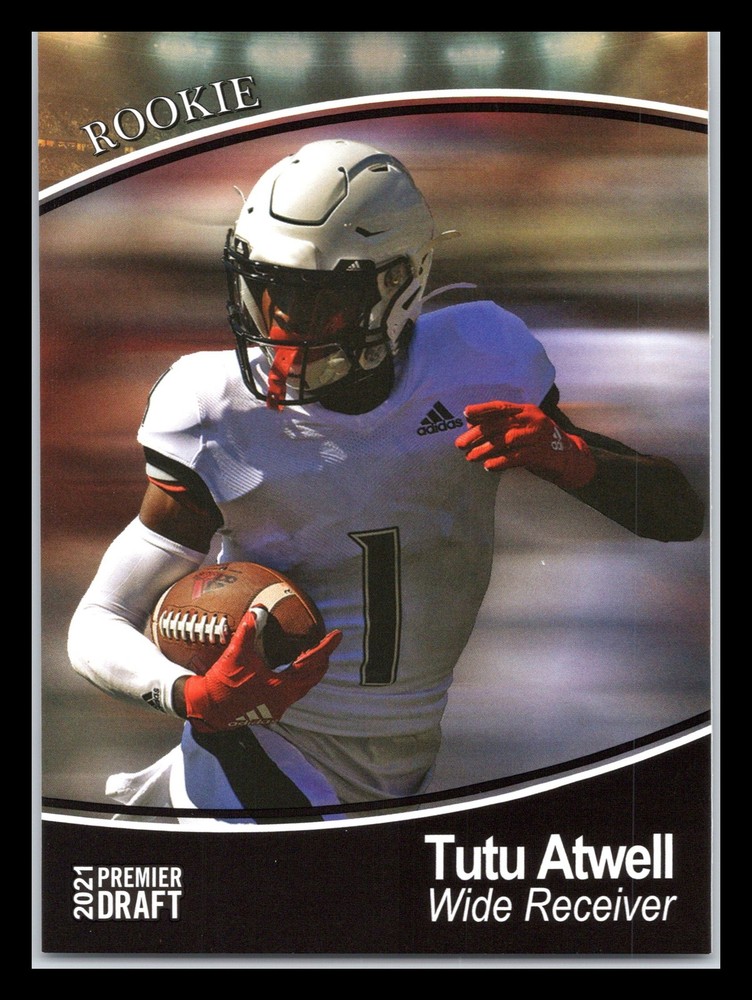 2021 SAGE Premier Draft #20 Tutu Atwell Louisville Cardinals