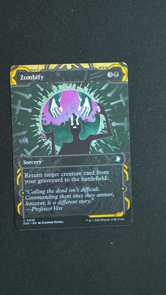 Zombify 36 Secrets of Strixhaven: Mystical Archive Magic: The Gathering NM