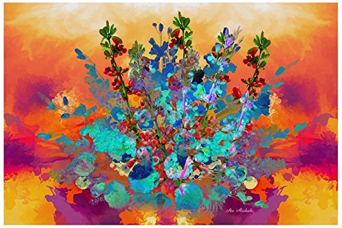 Ata Alishahi Color Explosion 20 Wall Décor, 12 x 19
