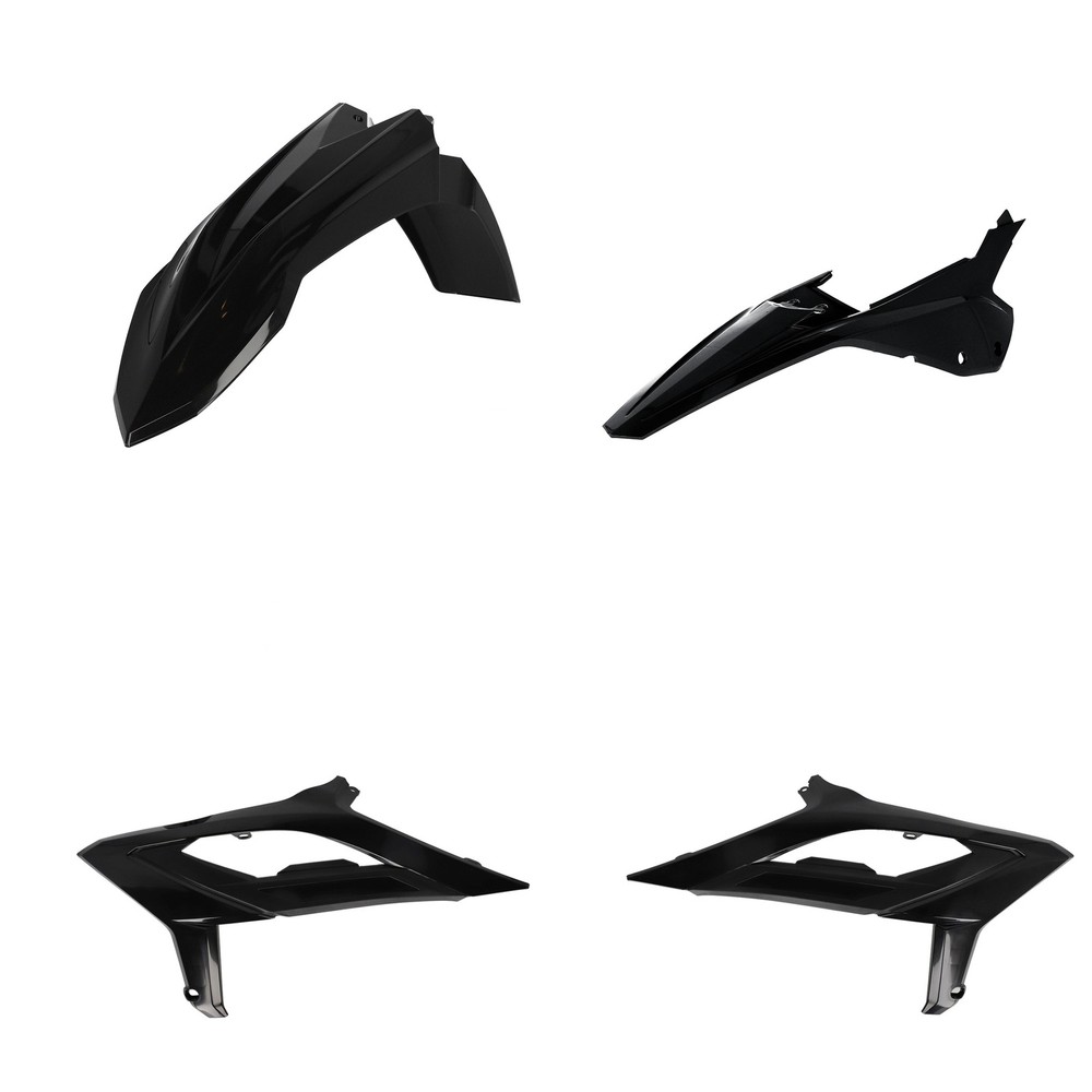 Acerbis Plastic Kit Black For 2023-2024 Beta RR 2T/4T 125-480 2979460001