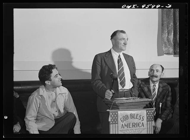 Photo:Butte Montana Serbian-American Society Officers Meeting 1942